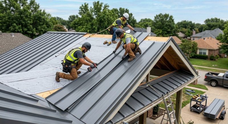 Aluminum Roof Installation in Hewlett, NY