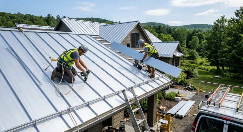 Aluminum Roof Installation in Maspeth, NY