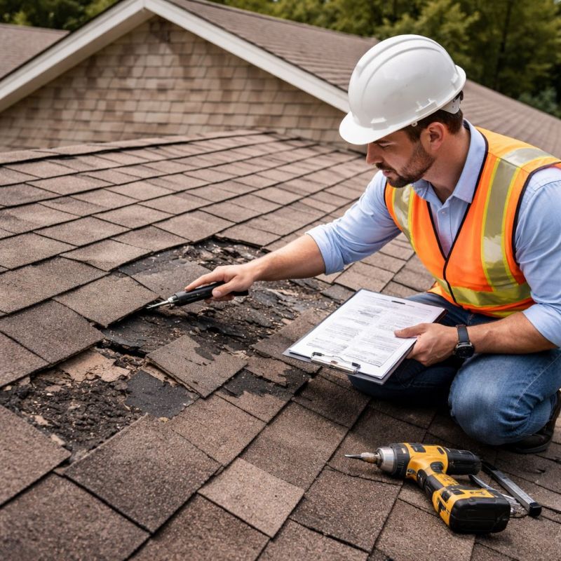 Asphalt Roof Inspection in Long Island, NY