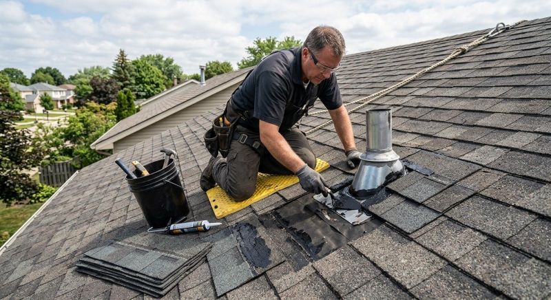 Asphalt Roof Leak Repair in Essex County, NJ