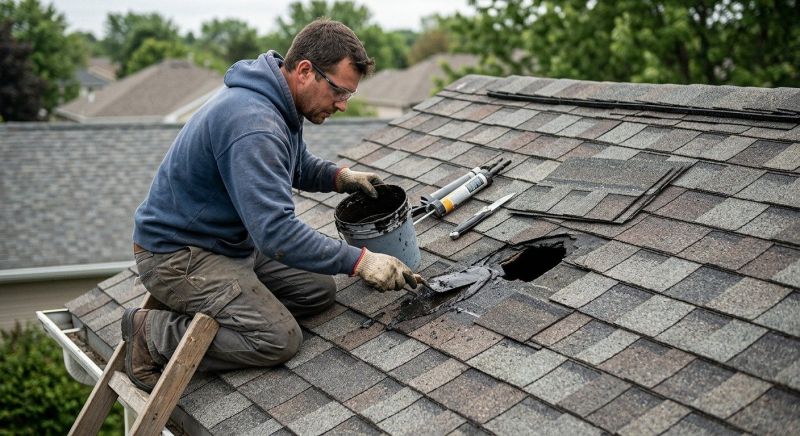 Asphalt Roof Leak Repair in Long Island City, NY