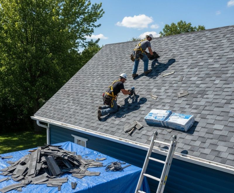 Asphalt Roof Replacement in Glen Cove, NY