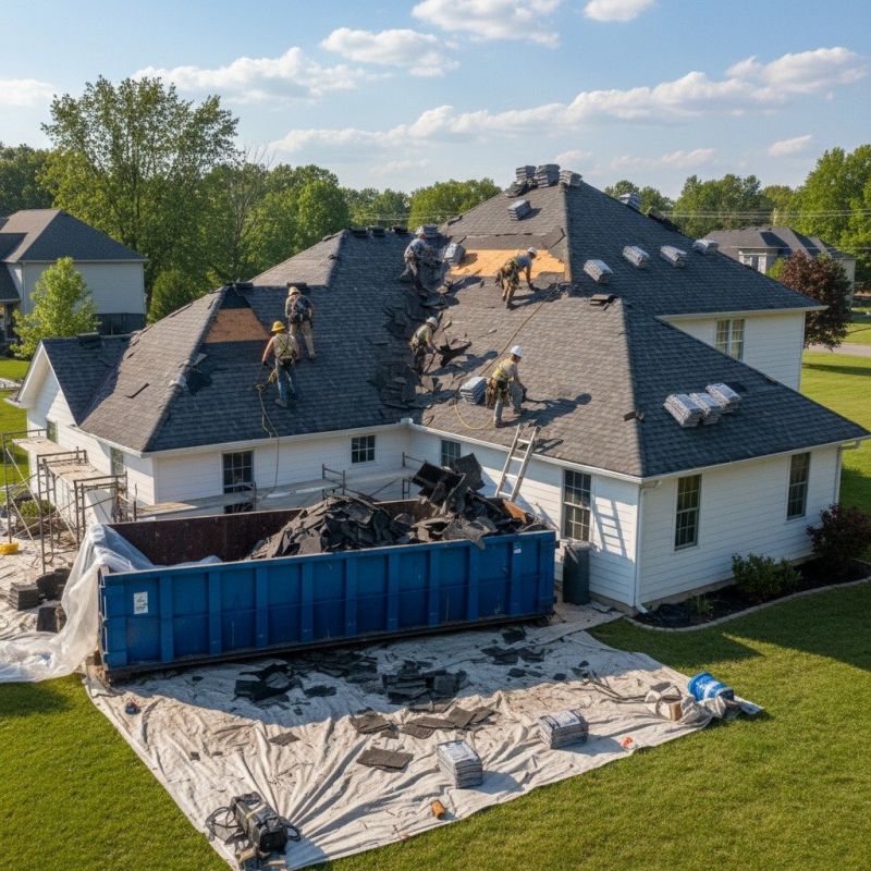 Asphalt Roof Replacement in Kearny, NJ