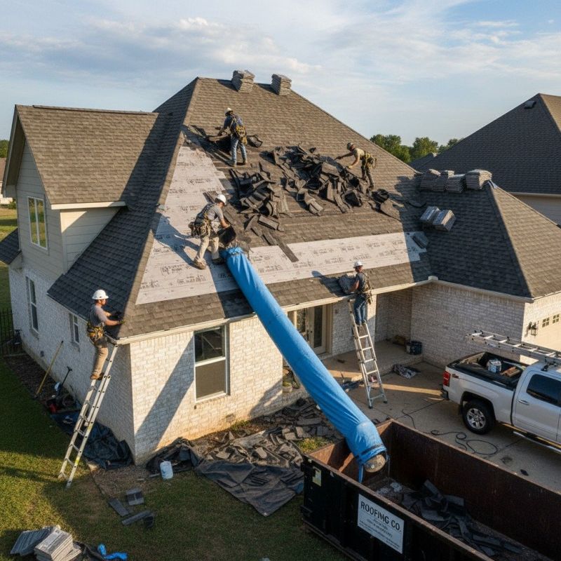 Asphalt Roof Replacement in Old Greenwich, CT