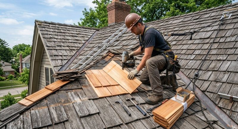 Cedar Shake Roof Repair in Eastchester, NY