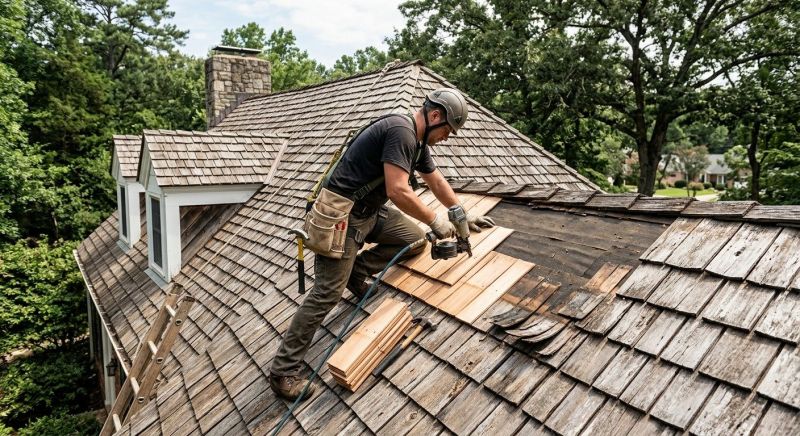 Cedar Shingles Repair in Ardsley, NY