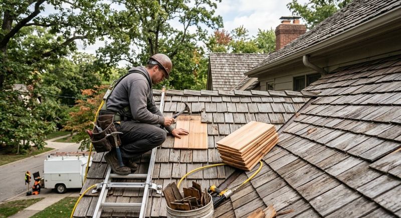 Cedar Shingles Repair in Caldwell, NJ