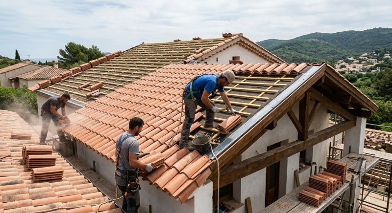 Clay Roof Installation in Glen Rock, NJ