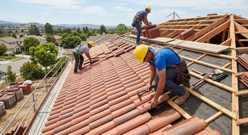 Clay Roof Installation in Mahwah, NJ