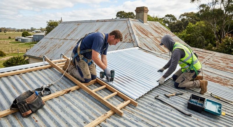 Corrugated Roof Repair in Long Island City, NY