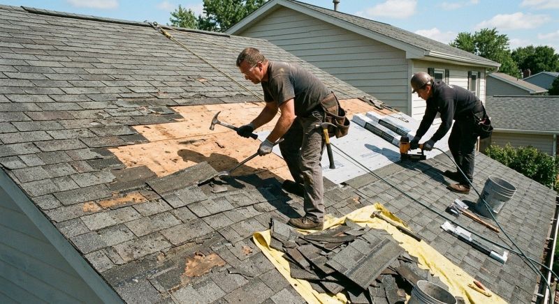 Damaged Roof Repair in Englewood, NJ