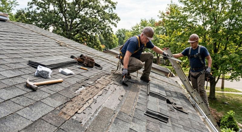 Damaged Roof Repair in Irvington, NJ