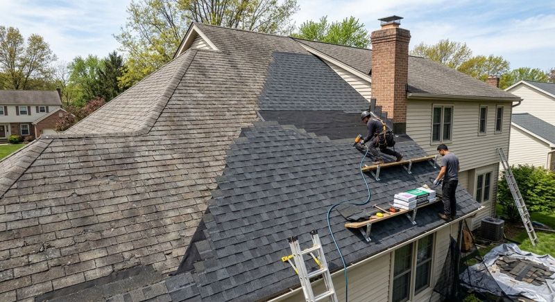 Damaged Roof Replacement in Little Falls, NJ