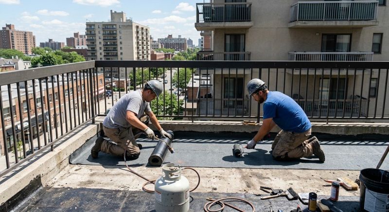 Flat Roof Repair in Englewood, NJ