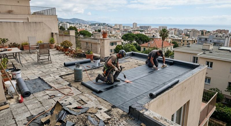 Flat Roof Repair in Newark, NJ