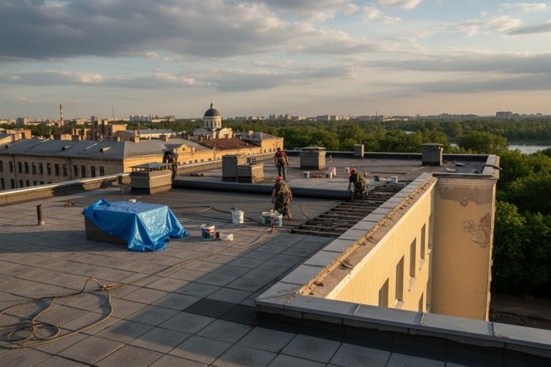 Flat Roof Replacement in Buchanan, NY