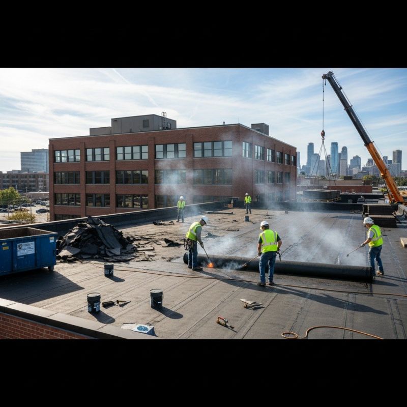 Flat Roof Replacement in Hackensack, NJ