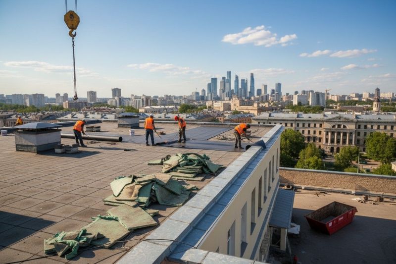 Flat Roof Replacement in Hillsdale, NJ