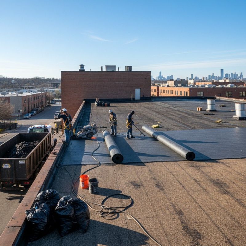 Flat Roof Replacement in Newark, NJ