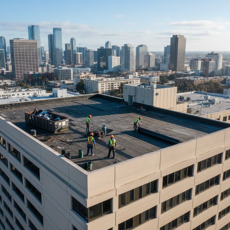 Flat Roof Replacement in Park Ridge, NJ