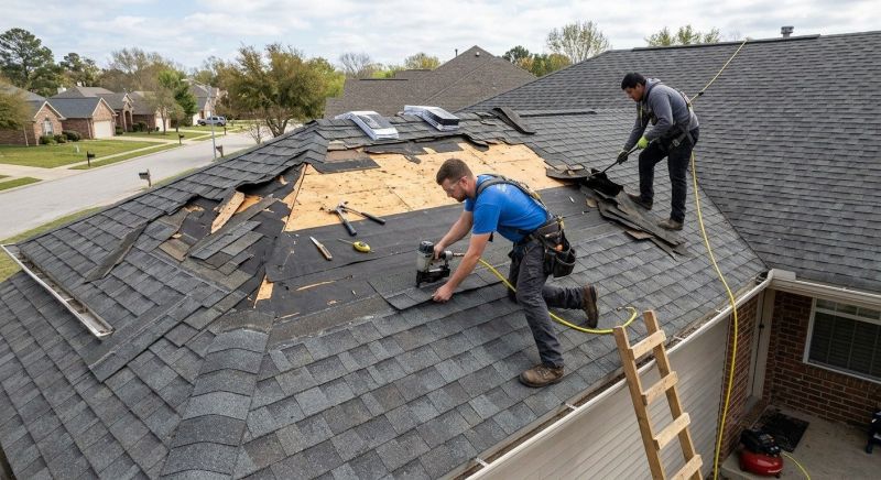 Hail Damage Roof Repair in Alpine, NJ