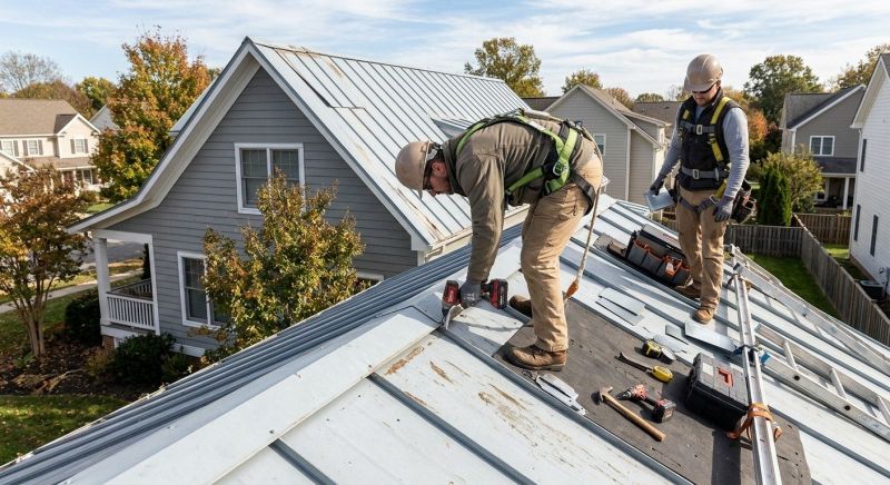 Metal Roof Repair in Montrose, NY