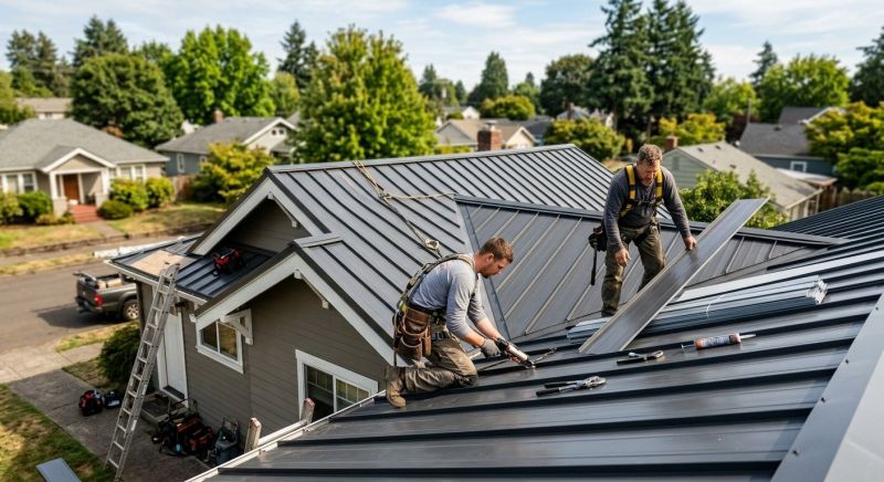 Metal Roof Repair in Montrose, NY