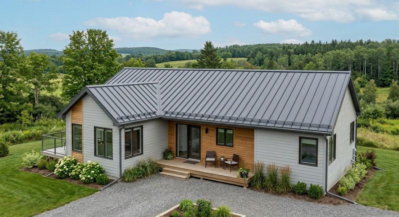 Metal Roof Replacement in Glen Cove, NY