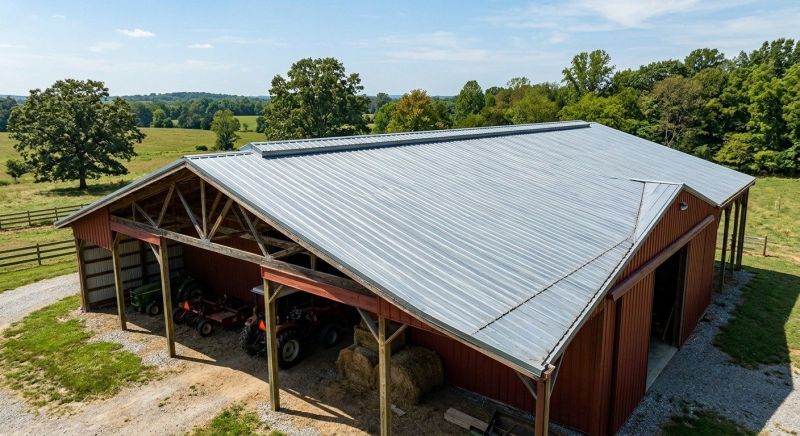 Pole Barn Roof Repair in Emerson, NJ