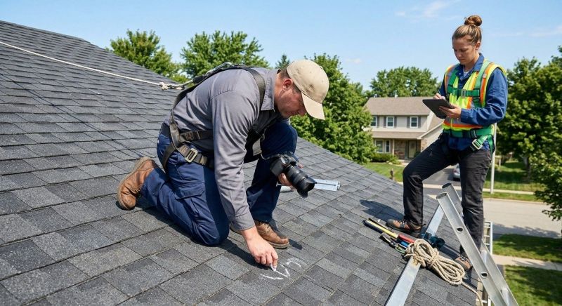 Roof Damage Inspection in Maywood, NJ