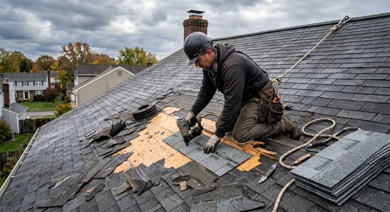 Roof Damage Repair in South Richmond Hill, NY