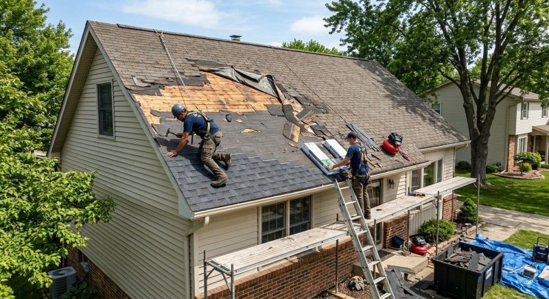 Roof Damage Repair in Stamford, CT