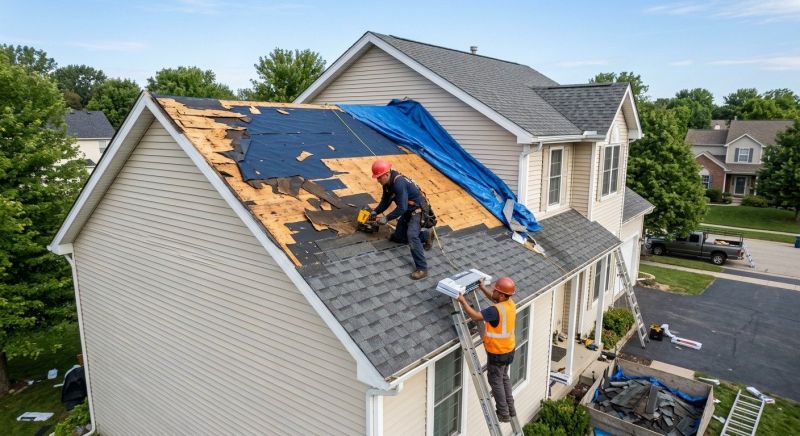 Roof Damage Restoration in Maspeth, NY