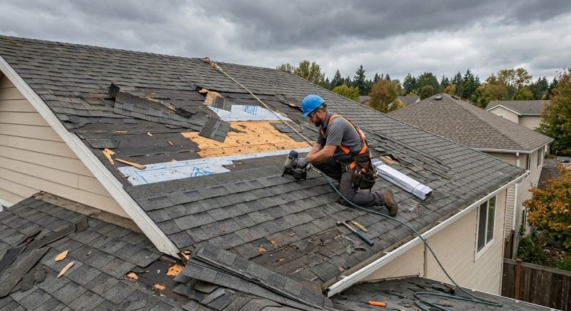 Roof Damage Restoration in Yorktown Heights, NY