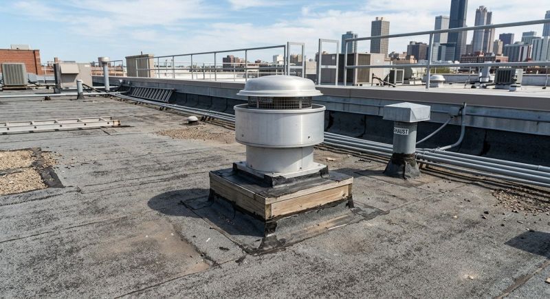 Roof Exhaust Installation in New Canaan, CT