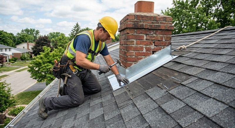 Roof Flashing Installation in Paterson, NJ