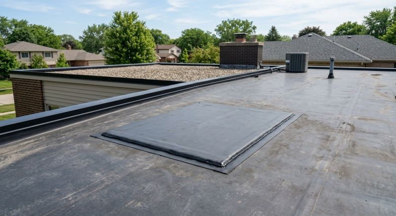 Rubber Roof Repair in Glen Rock, NJ