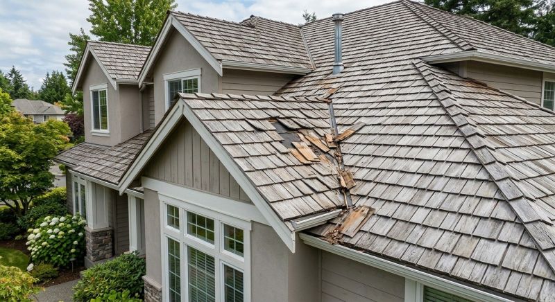 Shake Shingle Repair in Jersey City, NJ