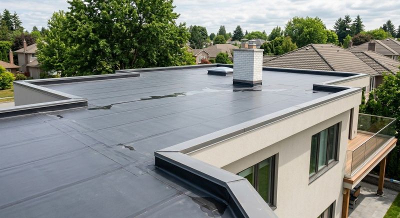 Single Ply Roof Installation in Montvale, NJ