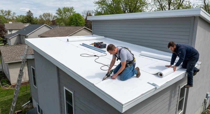 Single Ply Roof Repair in Cortlandt Manor, NY