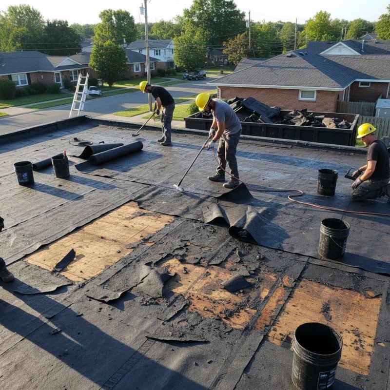 Single Ply Roof Repair in Irvington, NJ