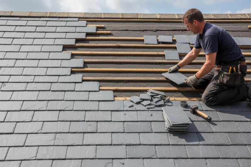Slate Roof Repair in Briarcliff Manor, NY