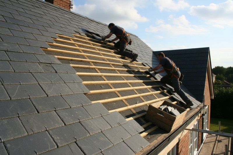 Slate Roof Replacement in Huntington, NY