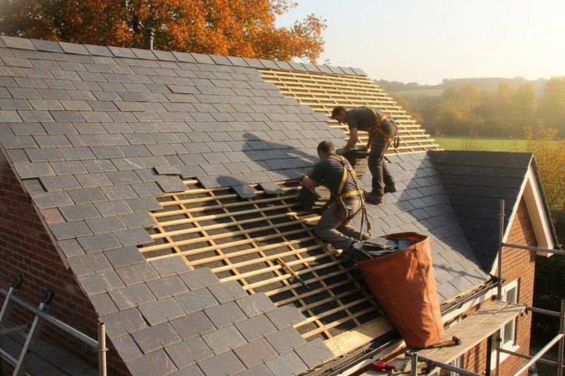 Slate Roof Replacement in Huntington, NY
