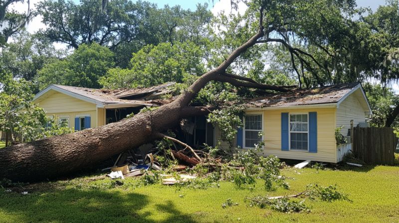 Storm Damage Roof Repair in Hewlett, NY