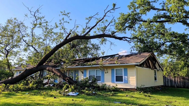 Storm Damage Roof Repair in West Hempstead, NY