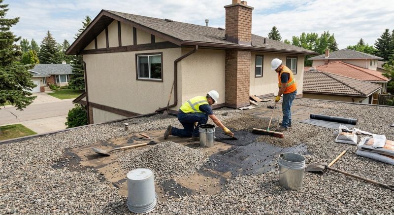 Tar And Gravel Roof Repair in Essex County, NJ
