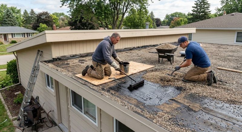 Tar And Gravel Roof Repair in Hastings On Hudson, NY