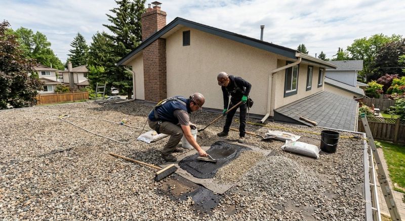 Tar And Gravel Roof Repair in Hewlett, NY