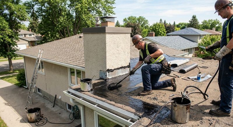 Tar And Gravel Roof Repair in Hudson County, NJ